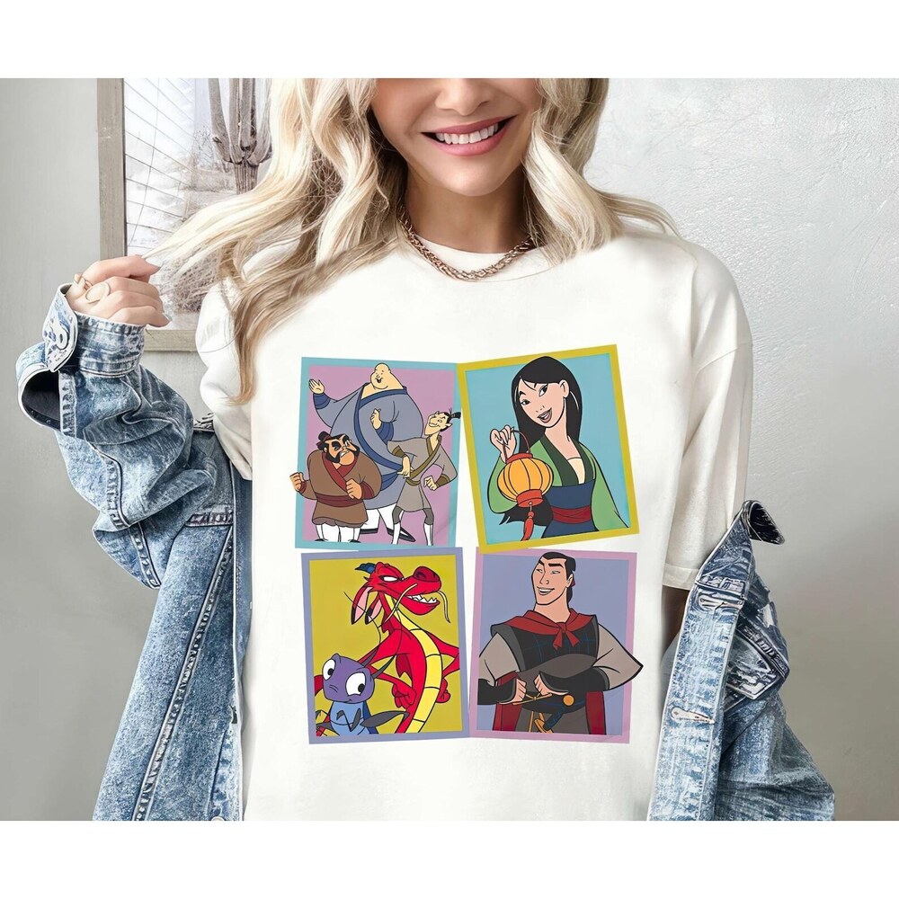 Disney Mulan Characters Shirt